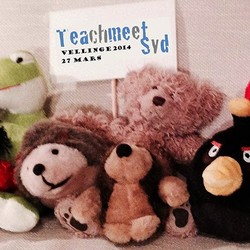 Gosedjur på väg till teachmeet syd.