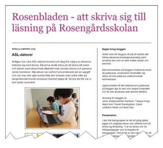 Skämbild av blogg om ASL.