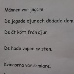 Text om jägare och samlare.