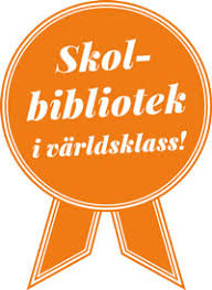 Medalj för skolbibliotek i världsklass.