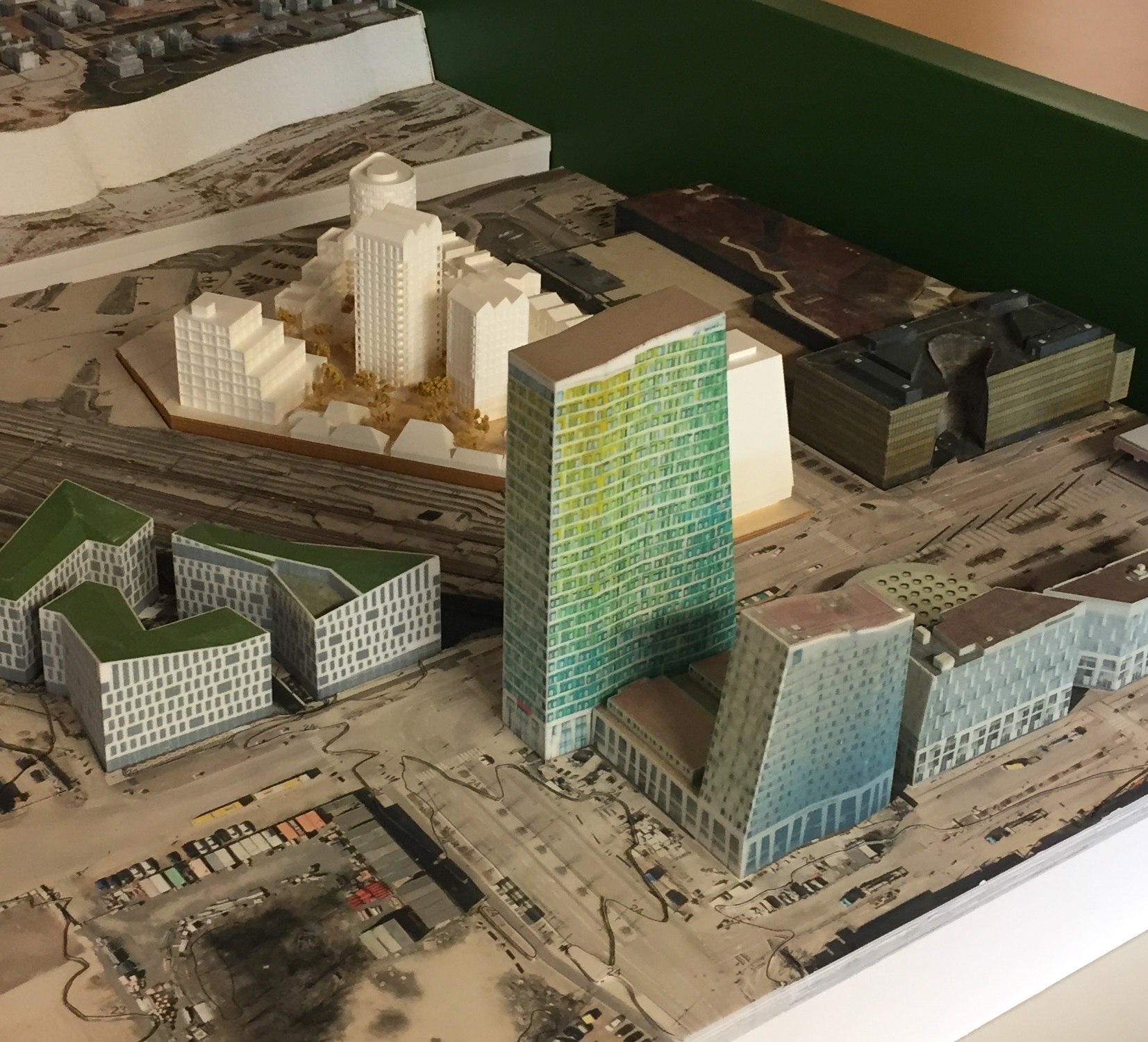 3D-modell över malmö.