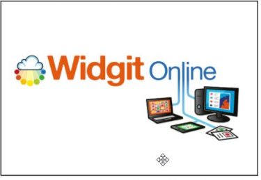 Logotype Widgit online.