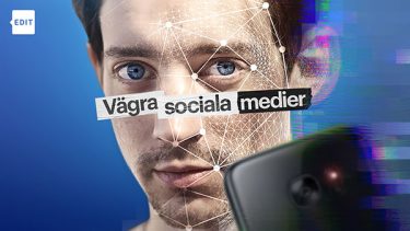 Adam Lundgren i dokumentären Vägra sociala medier