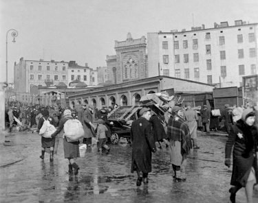 Bild från andra världskriget och Litzmannstadt.