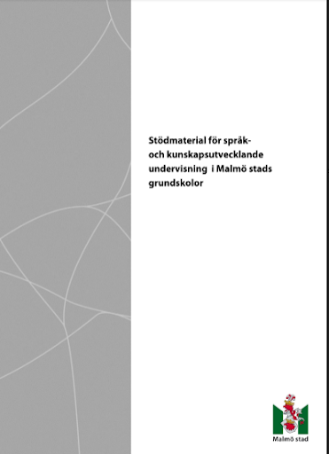 Skärmdump på stödmaterial.