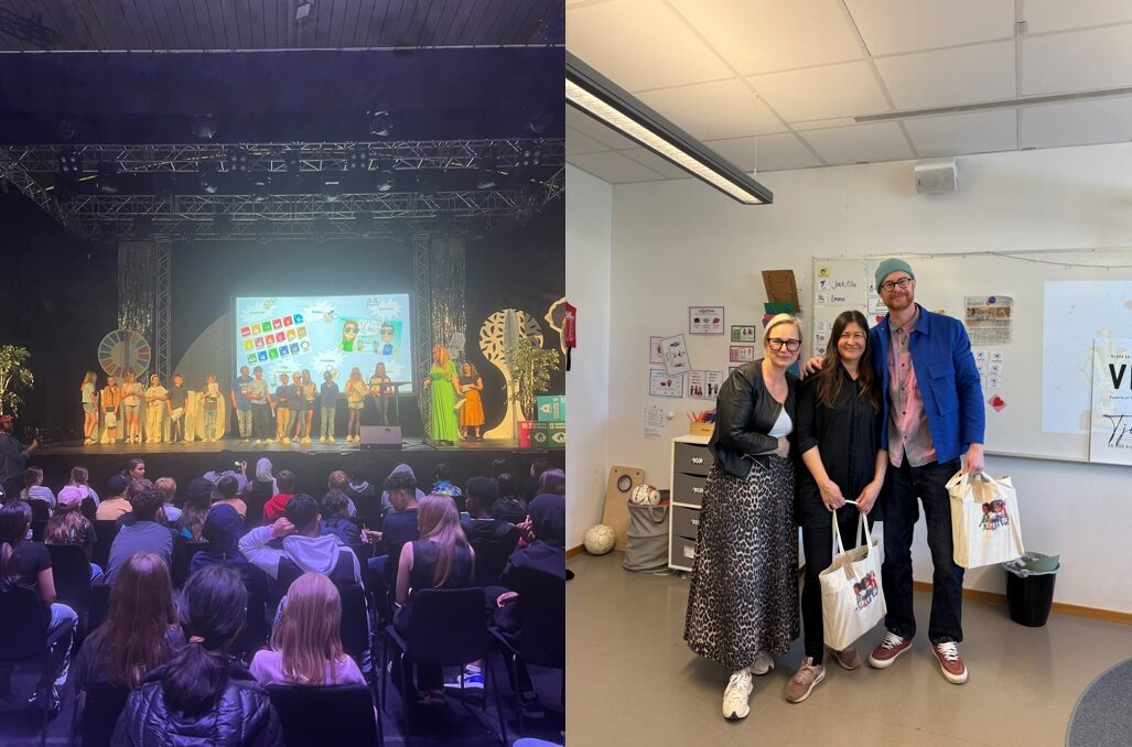 Prisutdelning Innocarnival. Prisutdelning Sigma Experts of tomorrow innovation race.